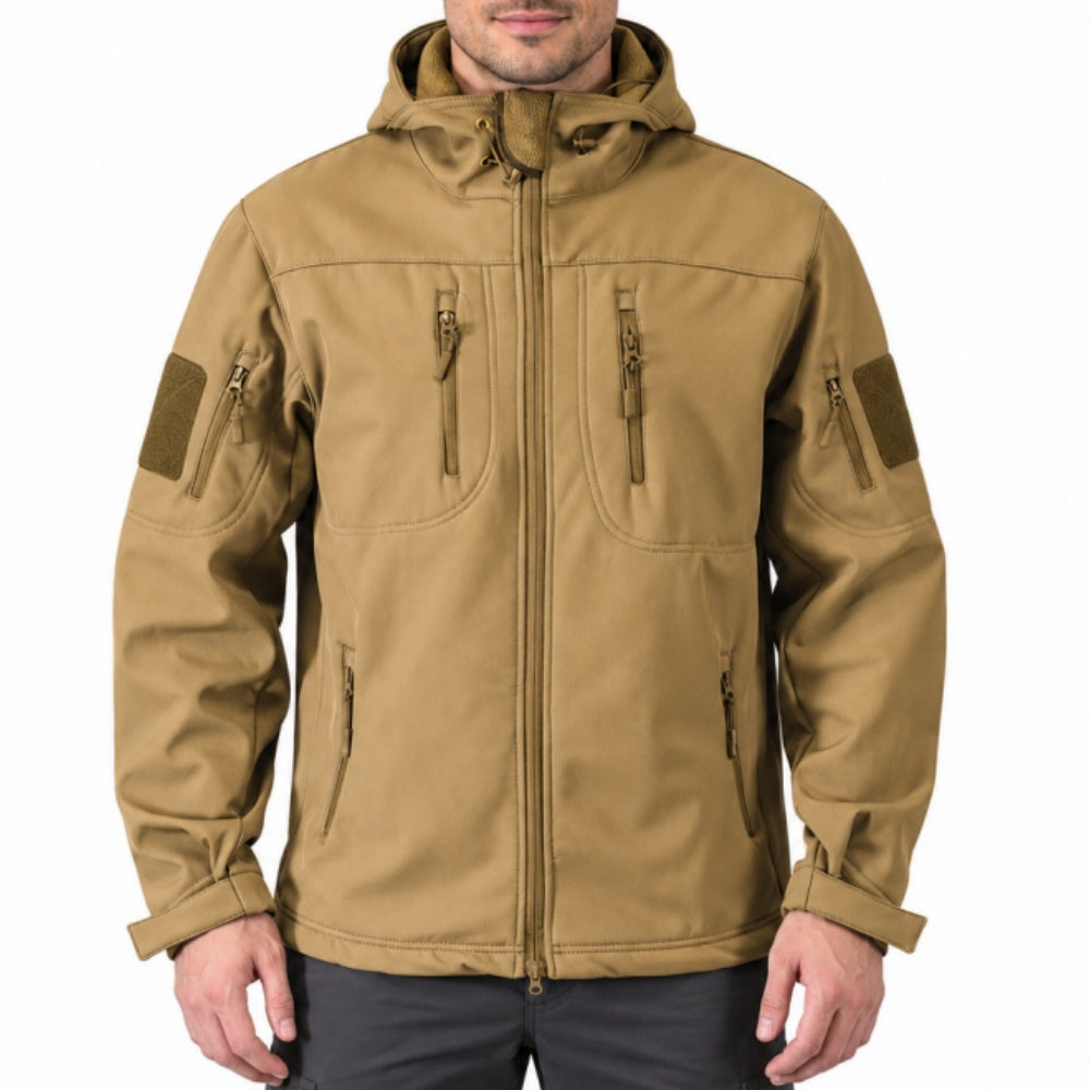 Men’s Waterproof Hooded Tactical Jacket