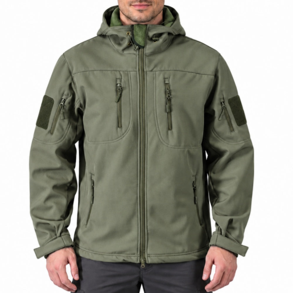 Men’s Waterproof Hooded Tactical Jacket