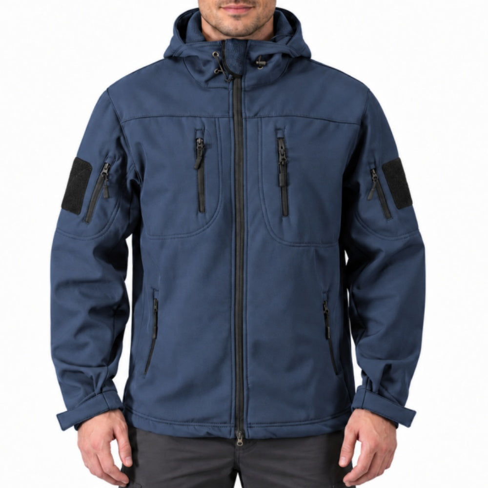 Men’s Waterproof Hooded Tactical Jacket