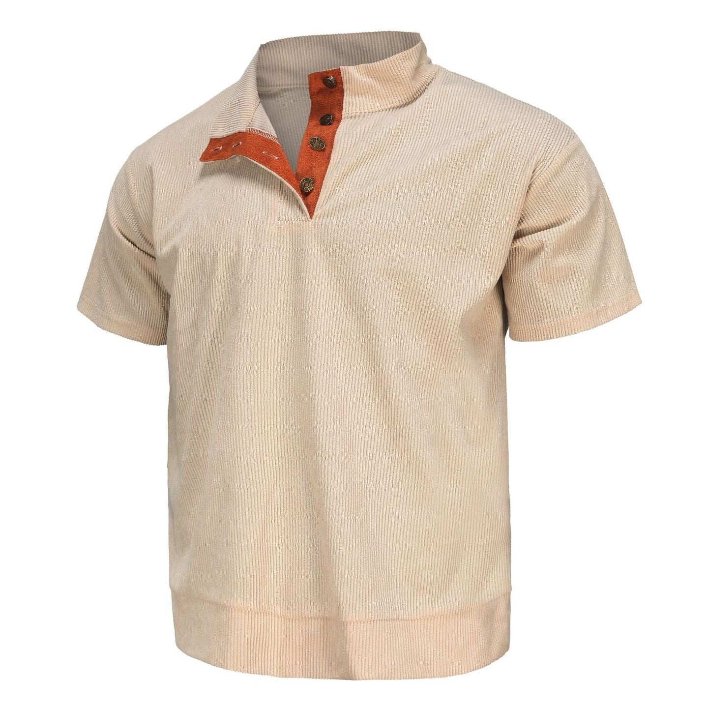 Camicia da uomo in velluto a velluto da uomo