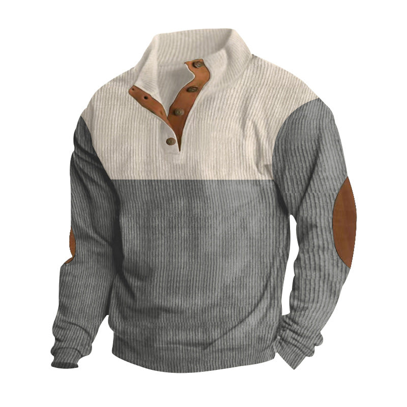 Men's Corduroy Casual Outdoor Sweatshirt