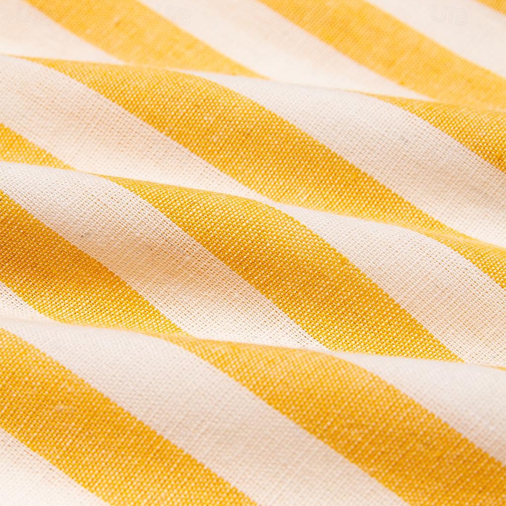 Stripe Linen Pants Trousers Summer Pants