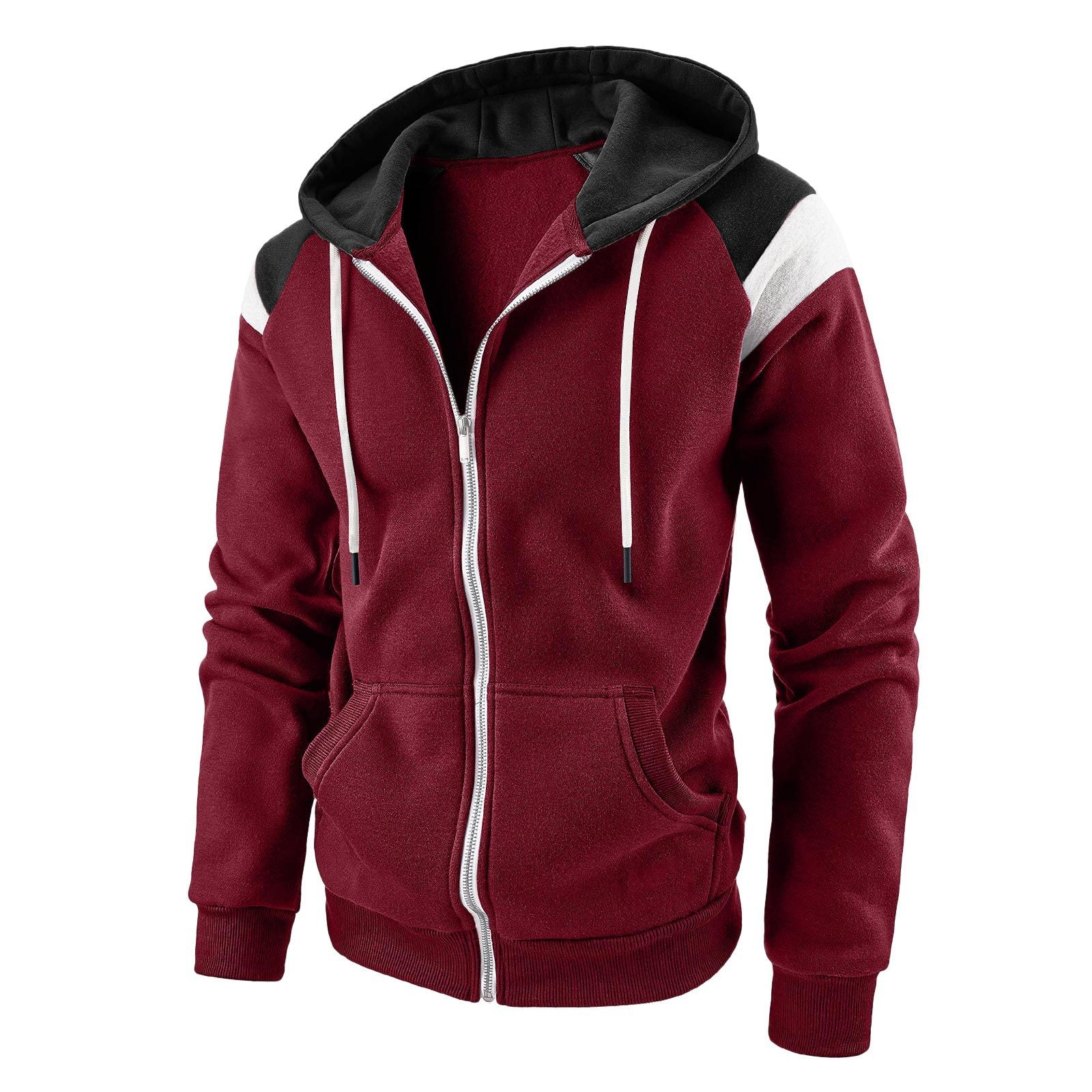 Men's Casual Versatile Zip-Up Hoodie
