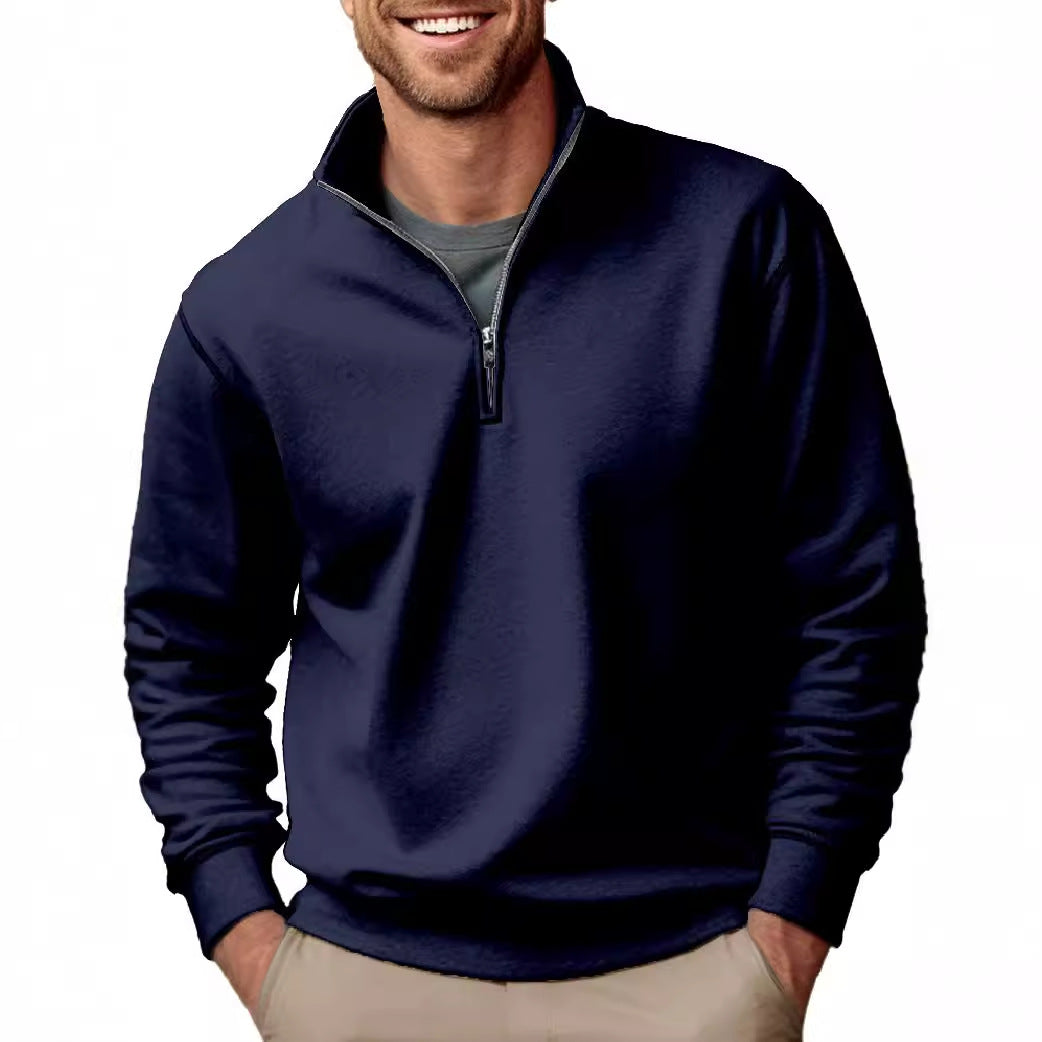 Men's Casual Zipper Sweatshirt