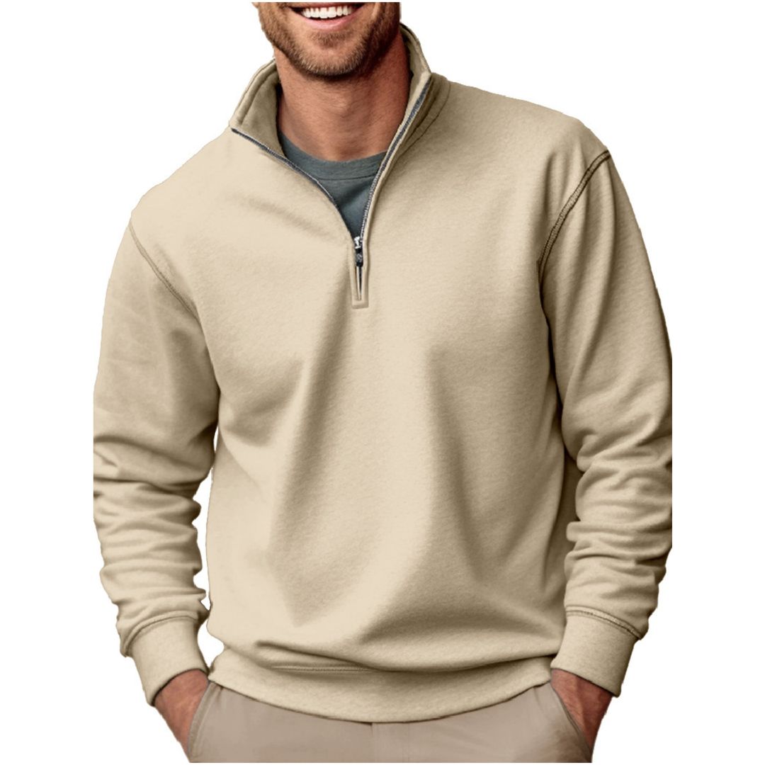 Men's Casual Zipper Sweatshirt
