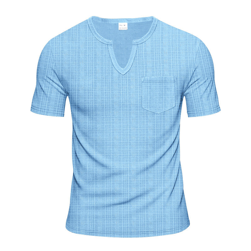 Men's Comfortable and Stylish Casual Henley T-Shirt