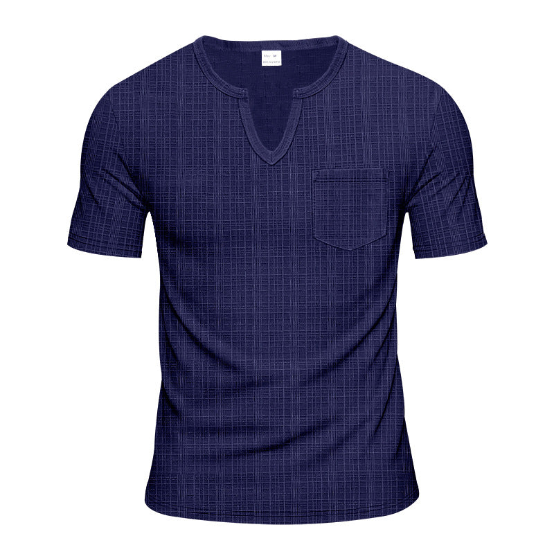 Men's Comfortable and Stylish Casual Henley T-Shirt