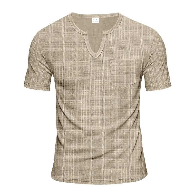 Men's Comfortable and Stylish Casual Henley T-Shirt