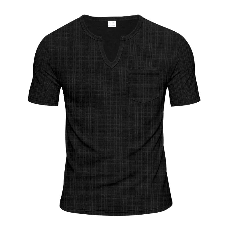 Men's Comfortable and Stylish Casual Henley T-Shirt
