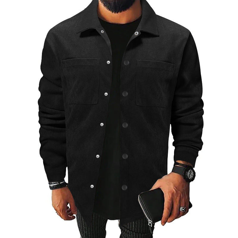 Men's Functional Chest Pockets Button-Up Shirt