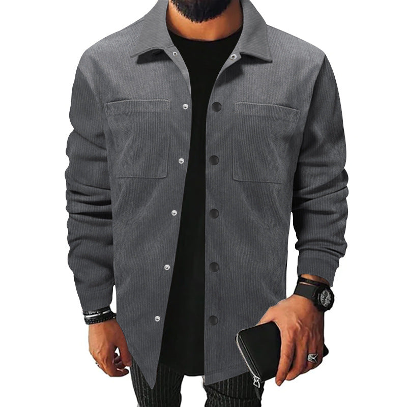 Men's Functional Chest Pockets Button-Up Shirt