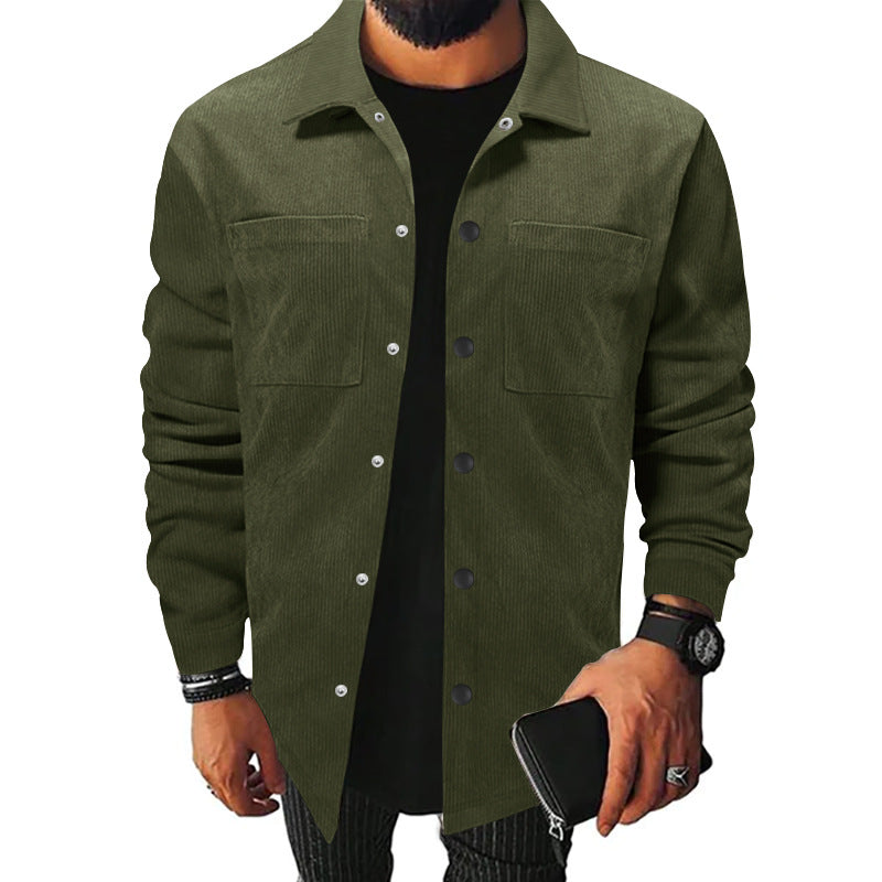 Men's Functional Chest Pockets Button-Up Shirt