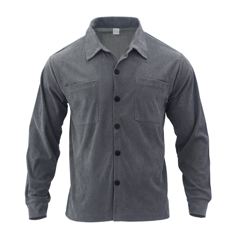 Men's Functional Chest Pockets Button-Up Shirt