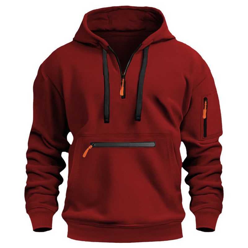 Men's Premium Functional Zip-Up Hoodie