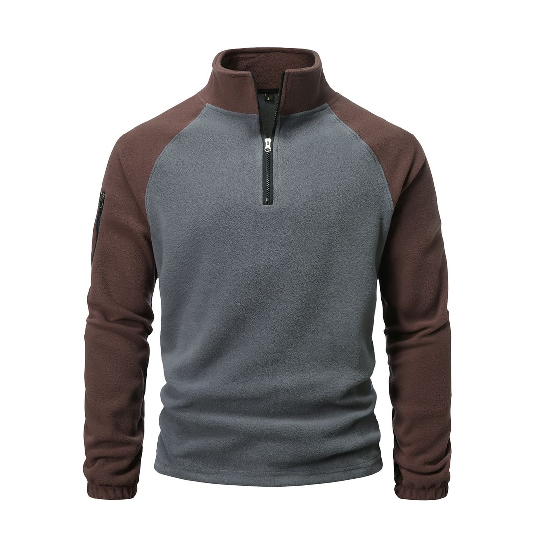 Men’s Premium Warm Fleece Zip-Up Jacket