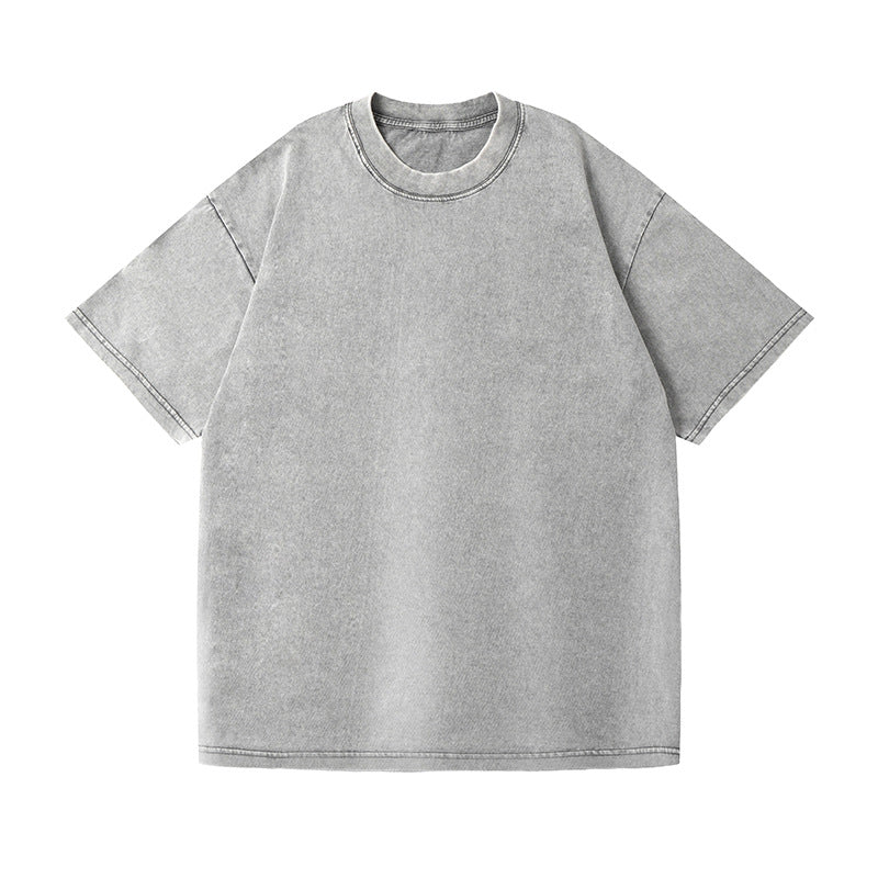 Vintage-T-Shirt für Herren aus Premium-gewaschener Baumwolle