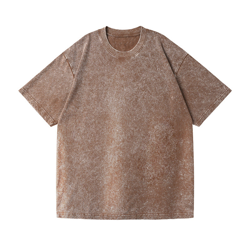 Vintage-T-Shirt für Herren aus Premium-gewaschener Baumwolle