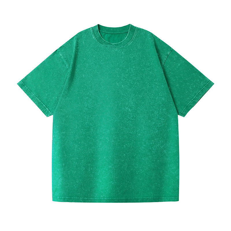 Vintage-T-Shirt für Herren aus Premium-gewaschener Baumwolle