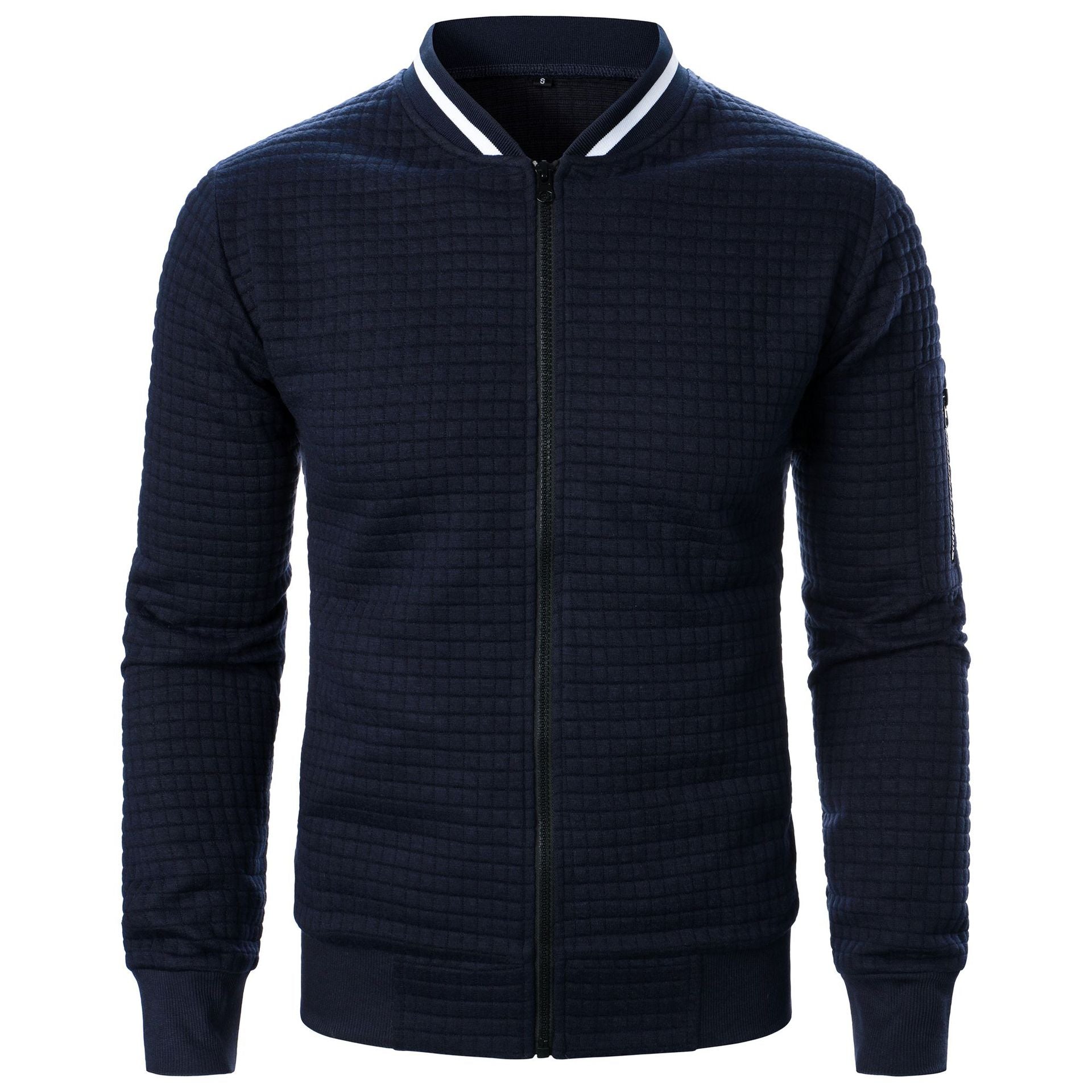 Men’s Quilted Bomber Jacket