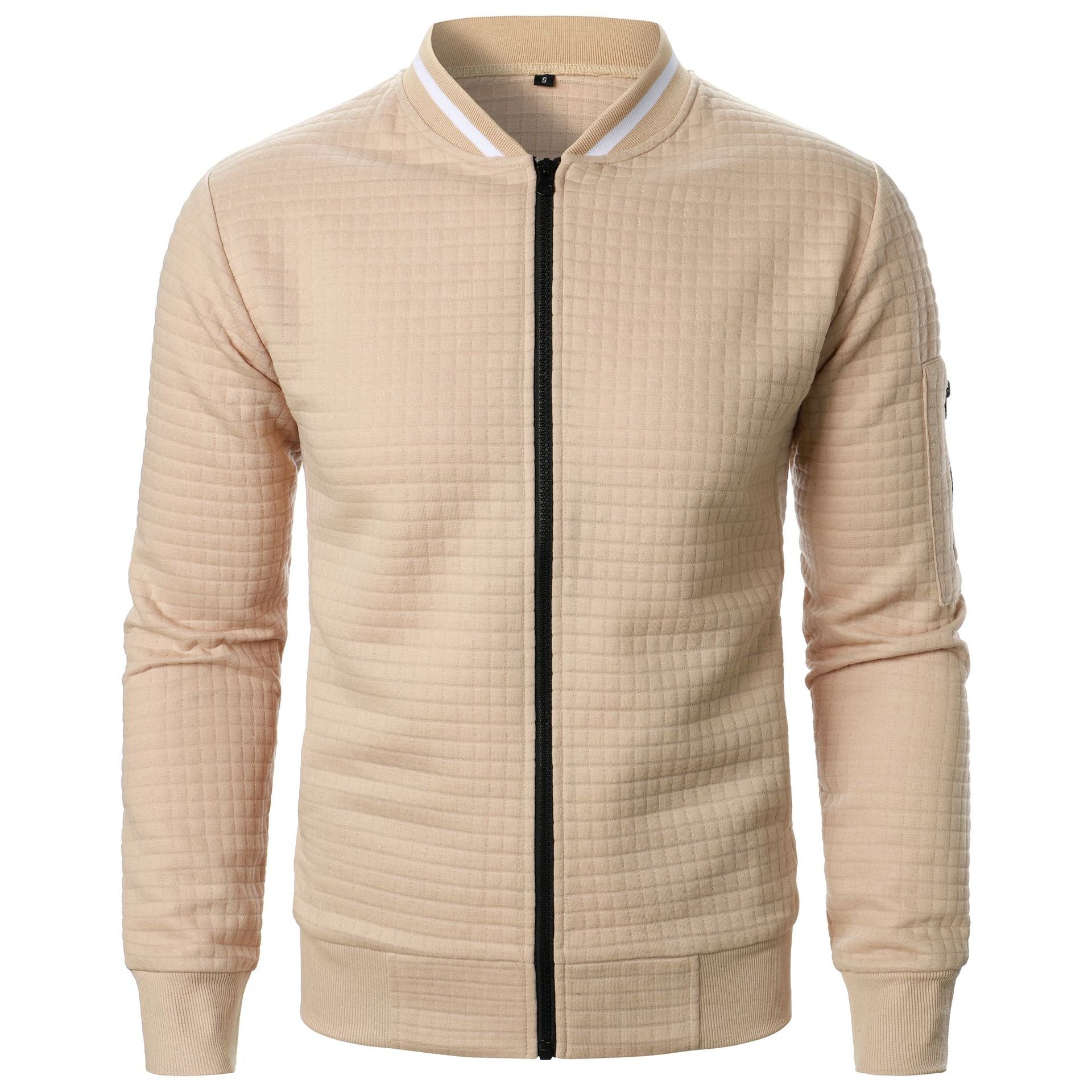 Men’s Quilted Bomber Jacket