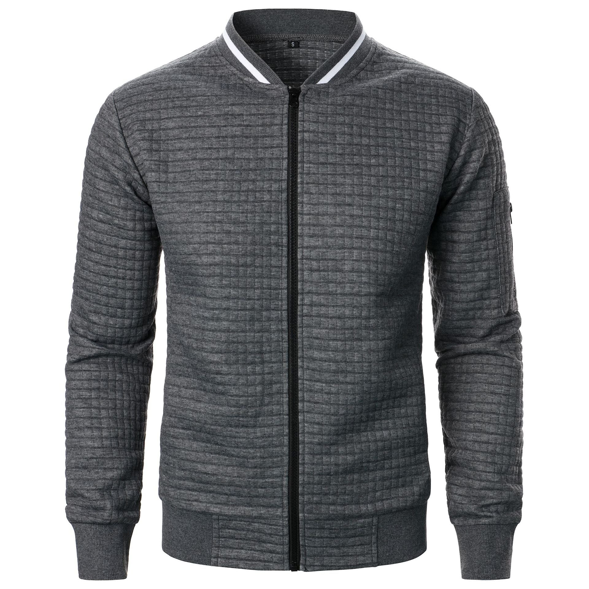 Men’s Quilted Bomber Jacket