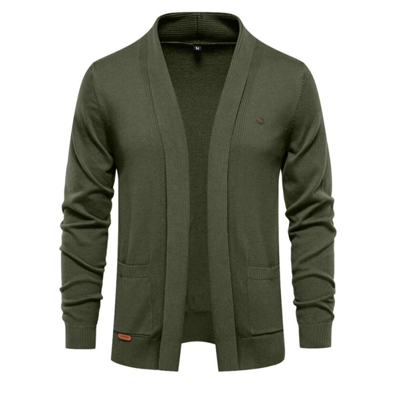 Men's Stylish Open Front Cardigan