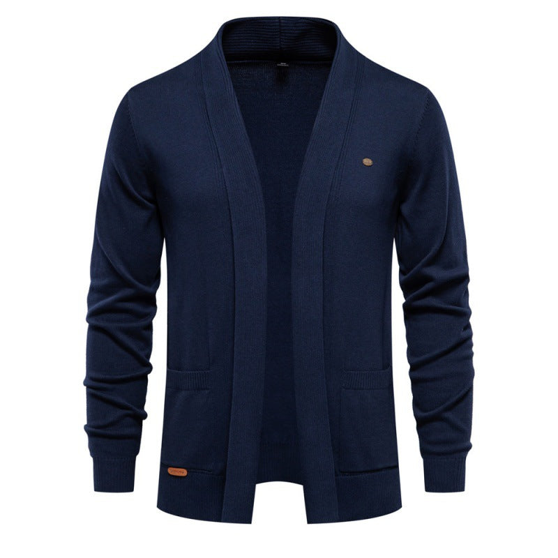 Men's Stylish Open Front Cardigan