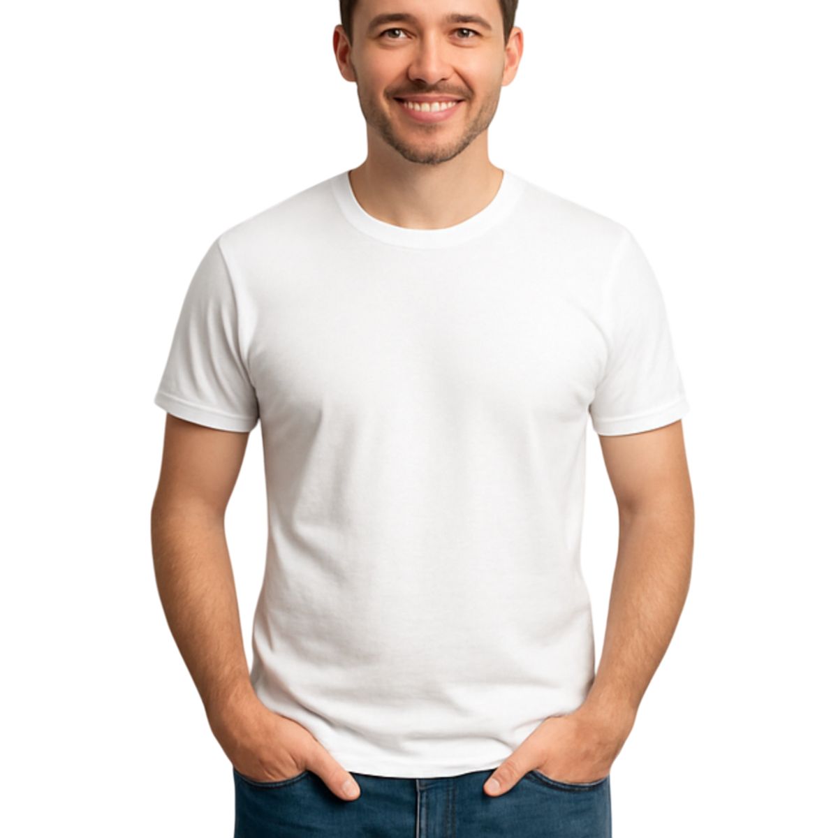 T-Shirt Homme Classique en Coton Premium
