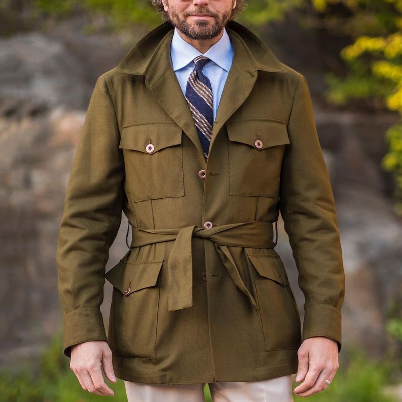 Men's Urban Guard Multi-Pocket Windbreaker Jacket