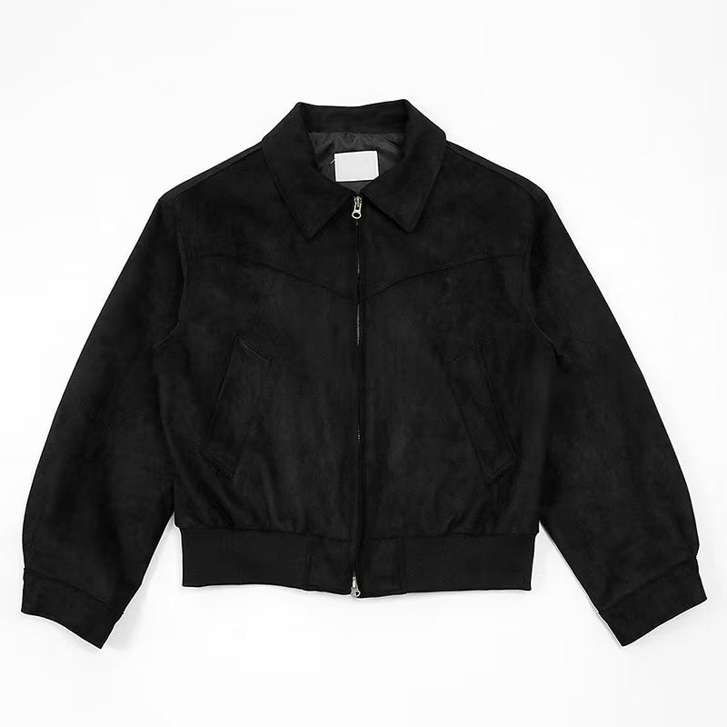Men's Casual Suede Jacket