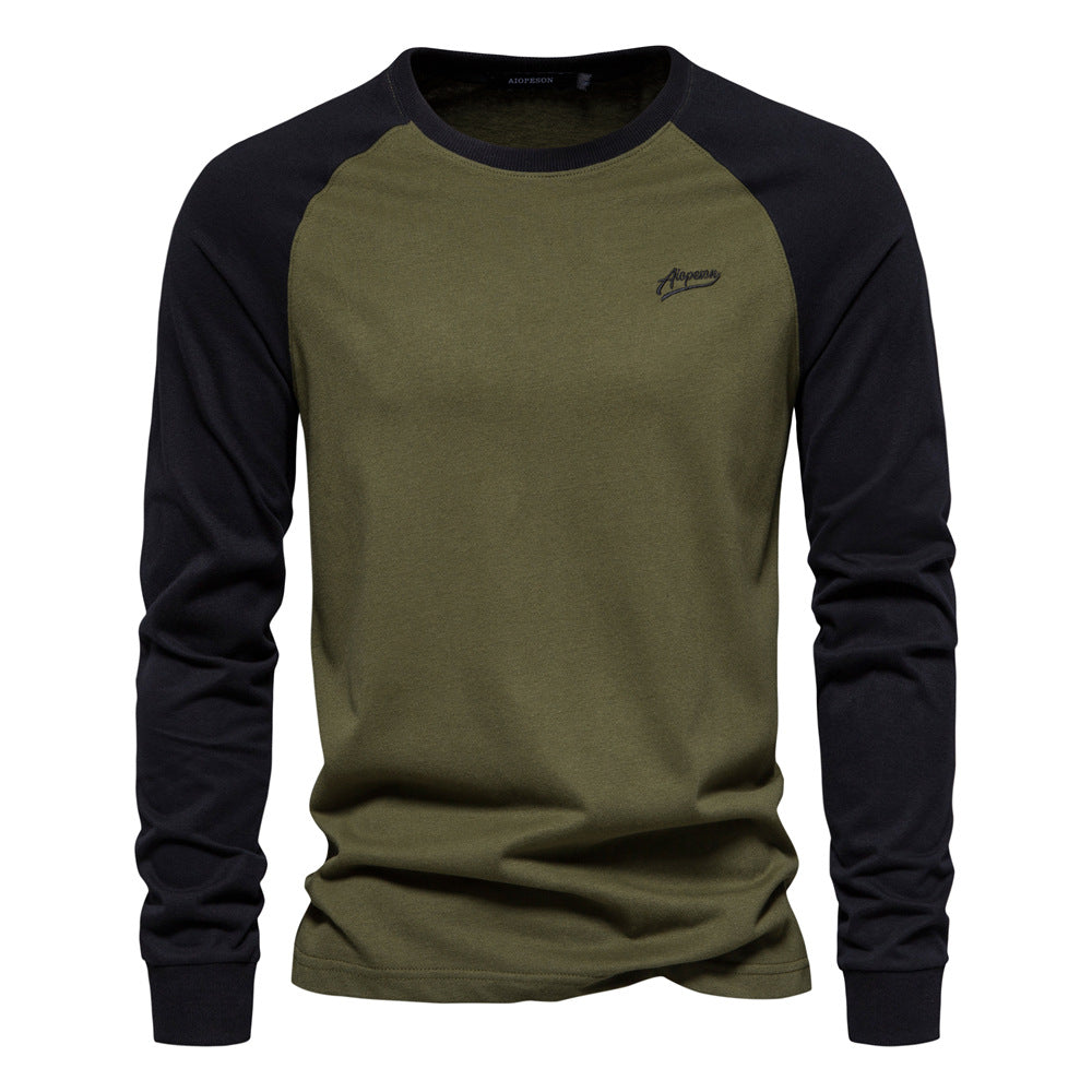 Herren Raglan Langarmshirt