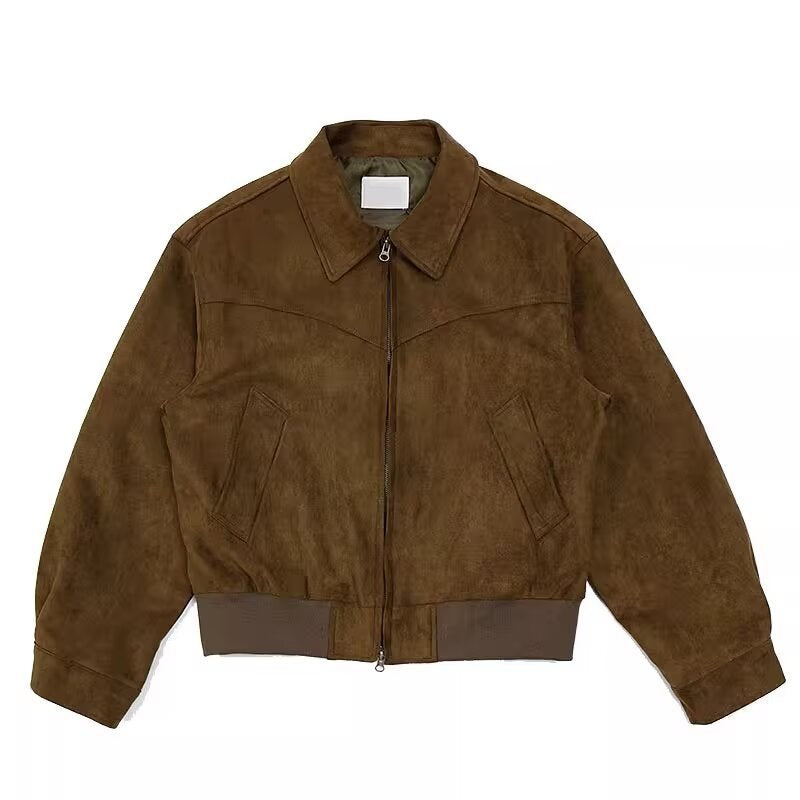 Men's Casual Suede Jacket