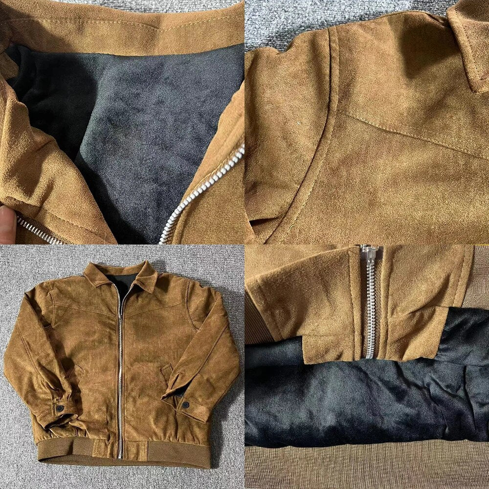 Men's Casual Suede Jacket
