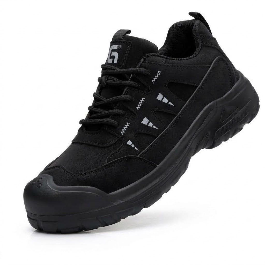 Men's Lightweight Steel Toe Safety Work Shoes