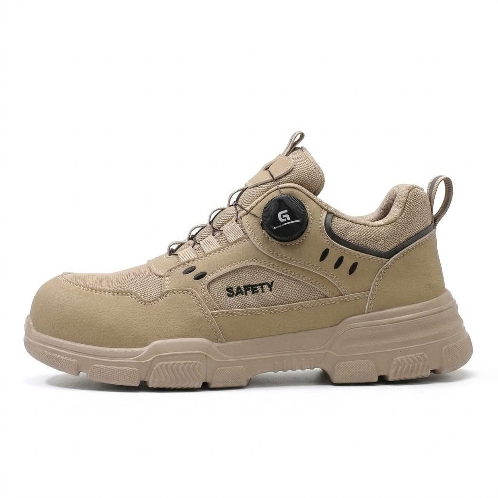 Men's Lightweight Safety Work Shoes with Smart Dial