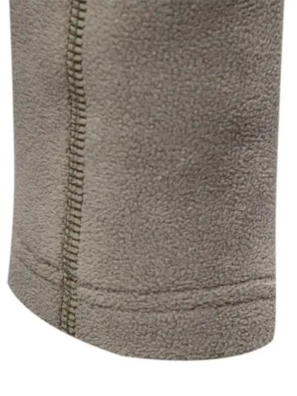 Herren polar Fleece Langarm Sweatshirt