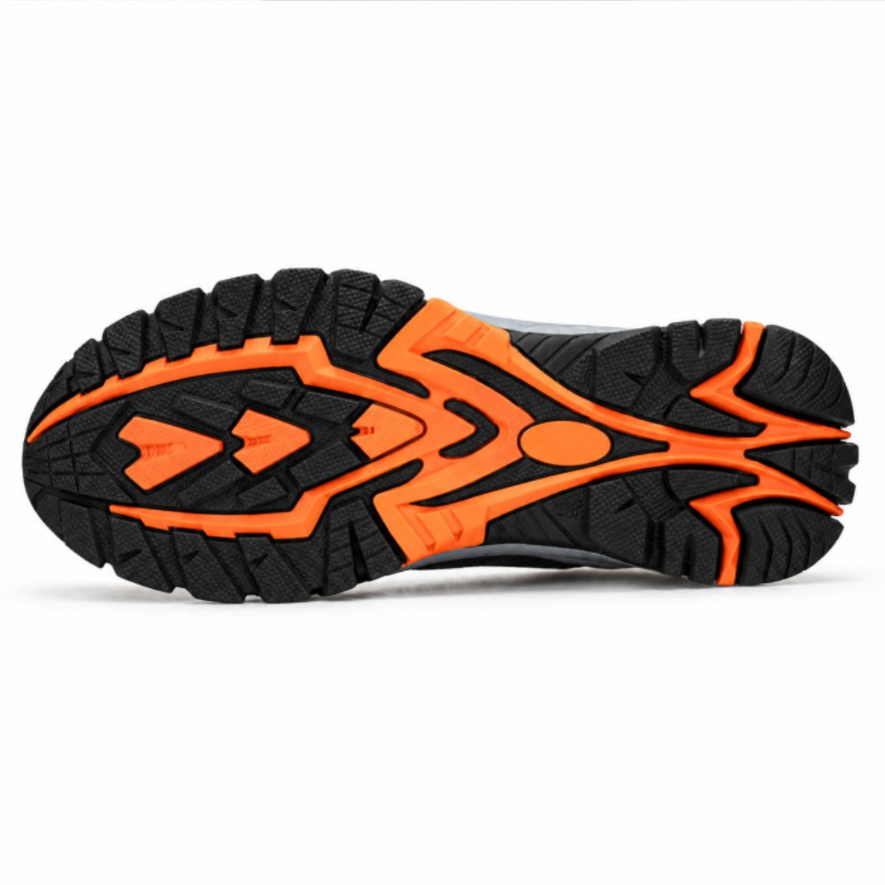 Men's Lightweight Safety Work Shoes with Impact-Resistant Toe