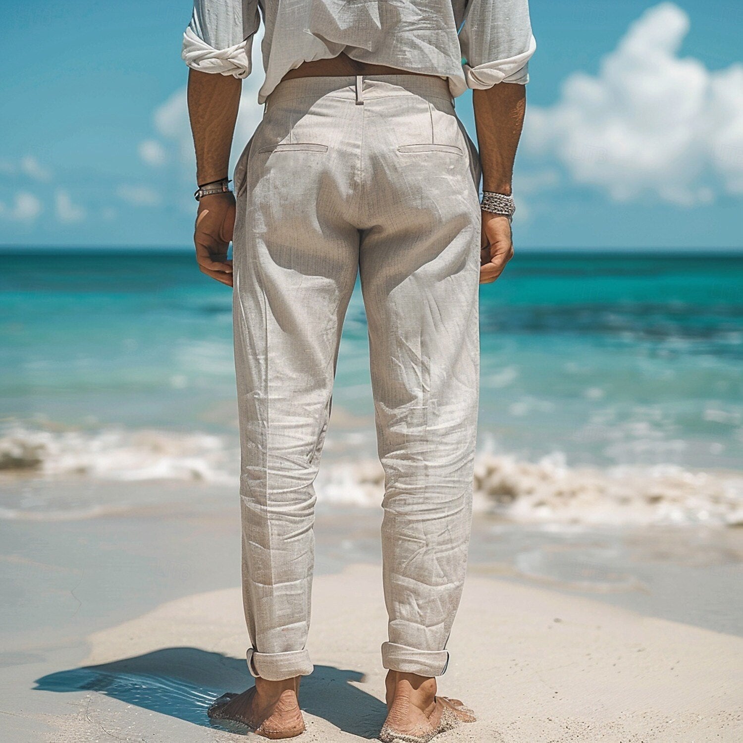 Suit Pants Beige