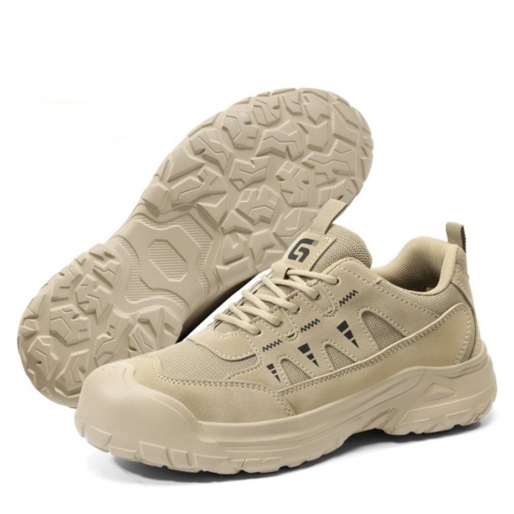Scarpe antinfortunistiche leggere da uomo con punta in acciaio