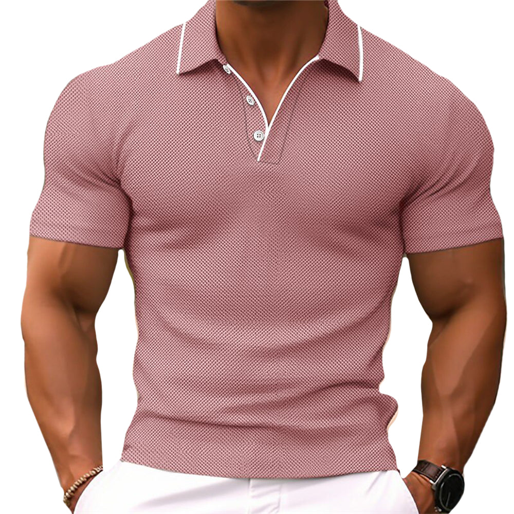 Edward Agustus Polo Shirt - Pink