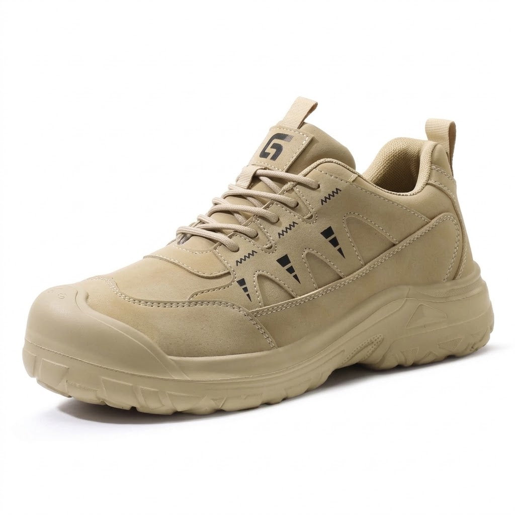 Scarpe antinfortunistiche leggere da uomo con punta in acciaio