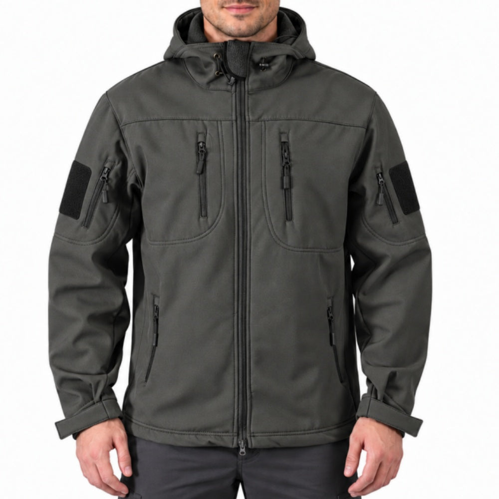 Men’s Waterproof Hooded Tactical Jacket