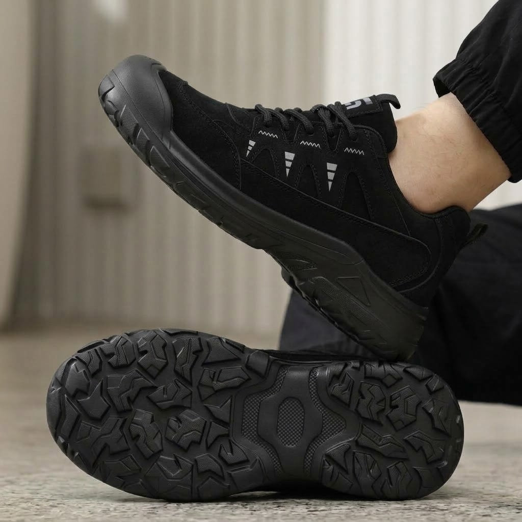 Men's Lightweight Steel Toe Safety Work Shoes