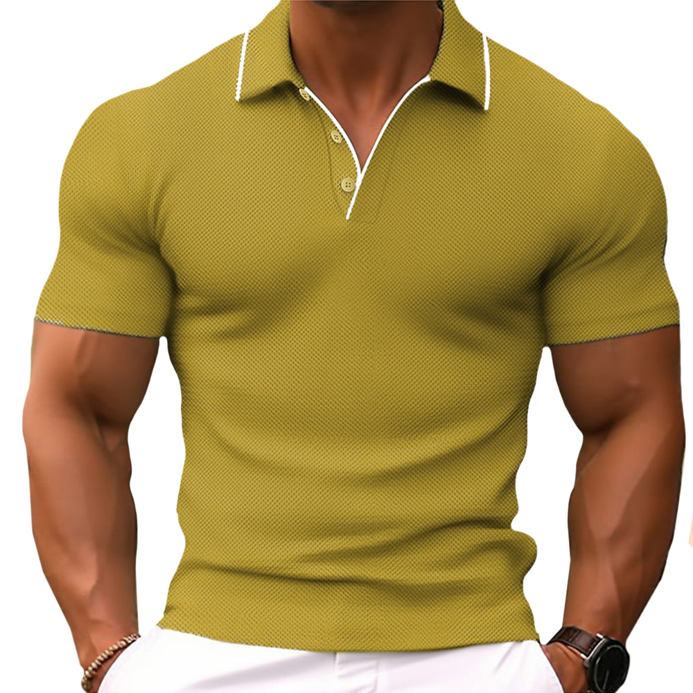 Edward Agustus Polo Shirt - Yellow Variant