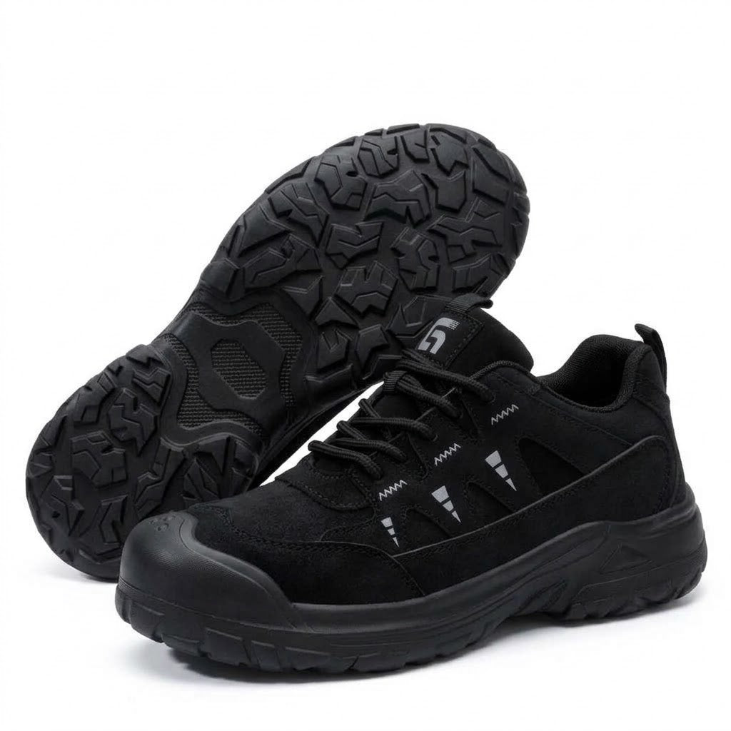 Men's Lightweight Steel Toe Safety Work Shoes