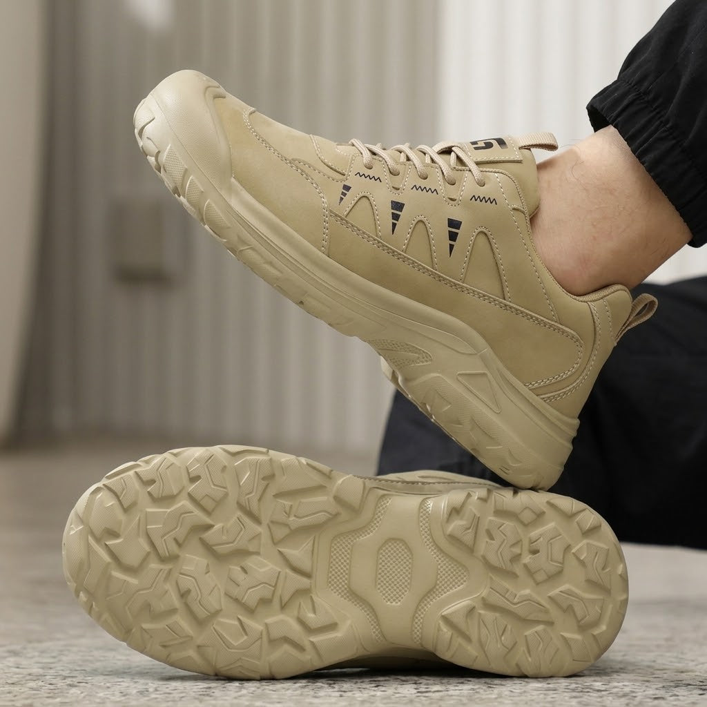 Scarpe antinfortunistiche leggere da uomo con punta in acciaio
