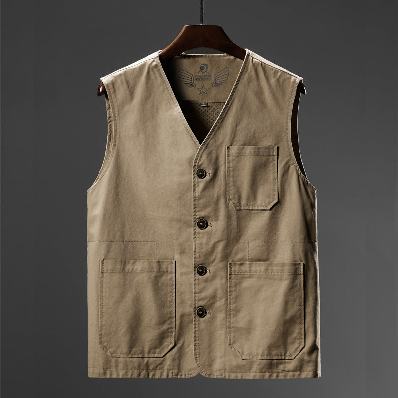 WarmthCraft Men's Eco-Vest with Retro Vest
