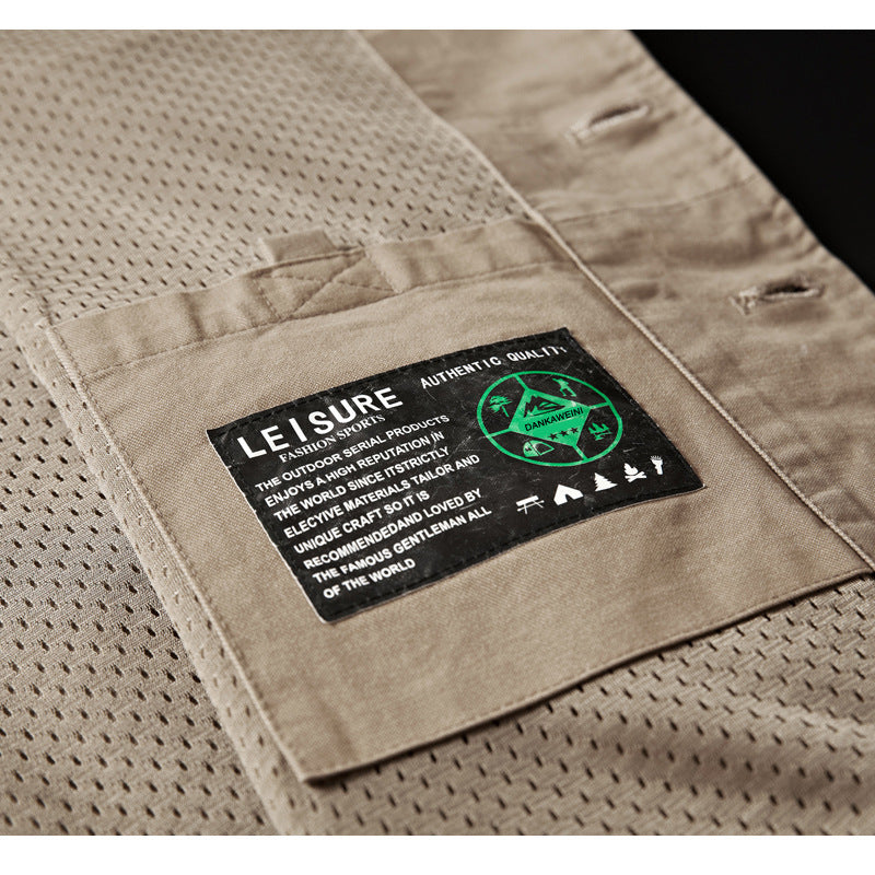 WarmthCraft Men's Eco-Vest with Retro Vest