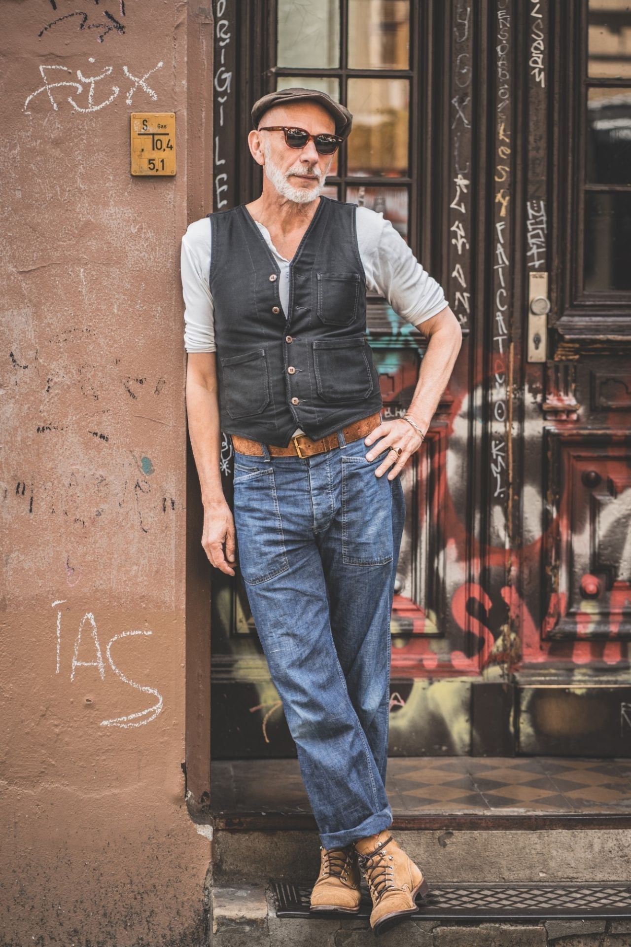 WarmthCraft Men's Eco-Vest with Retro Vest