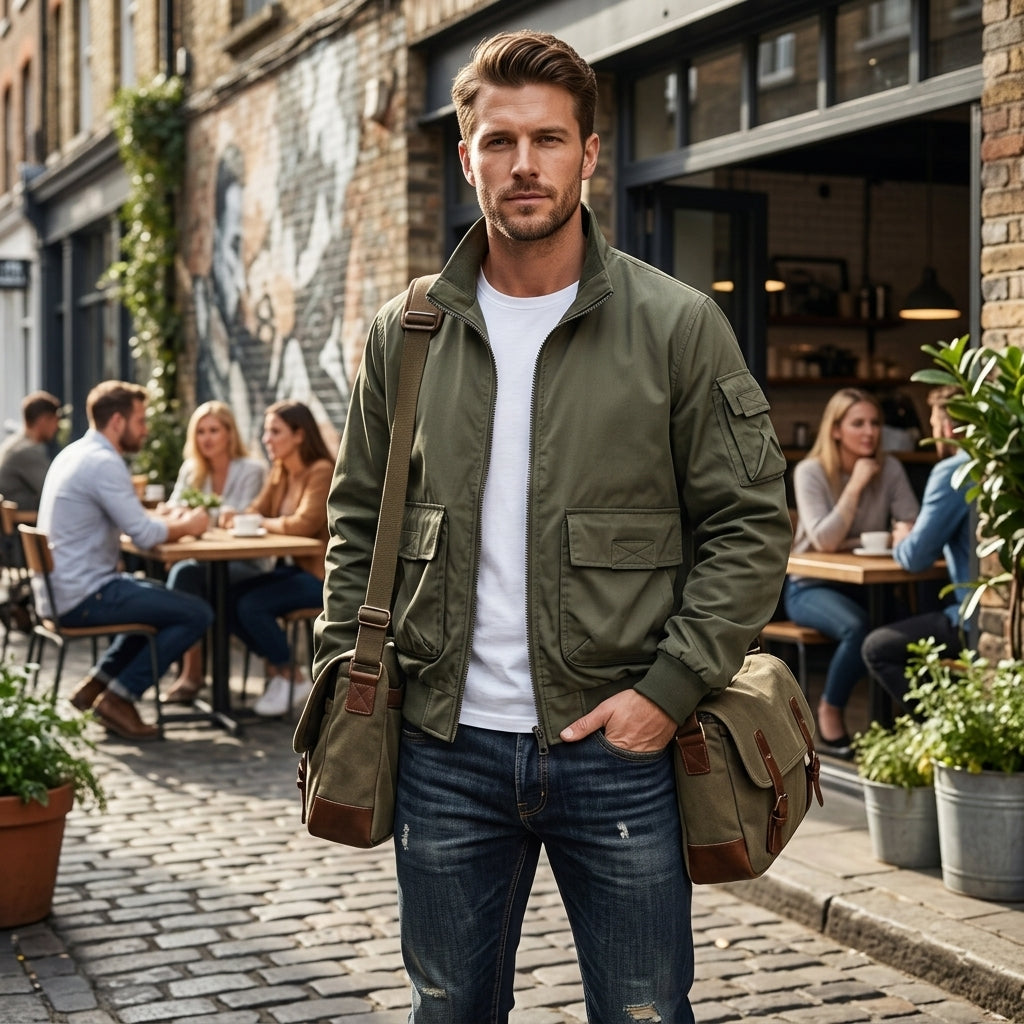 Men's Weatherproof Tactical Utility Jacket